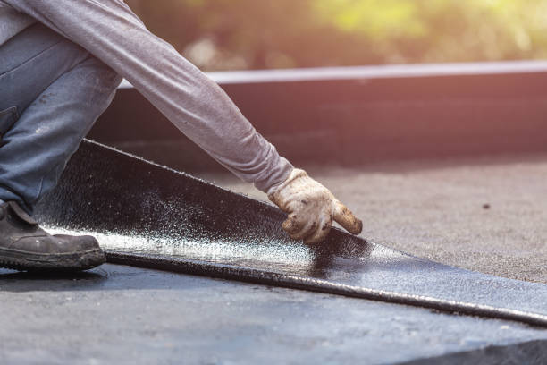 Professional Interior Drainage System technician working in Warsaw, IL